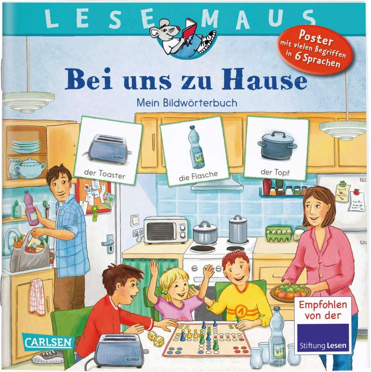 LESEMAUS 203 Bei uns zu Hause Bibliothek World of LUKA