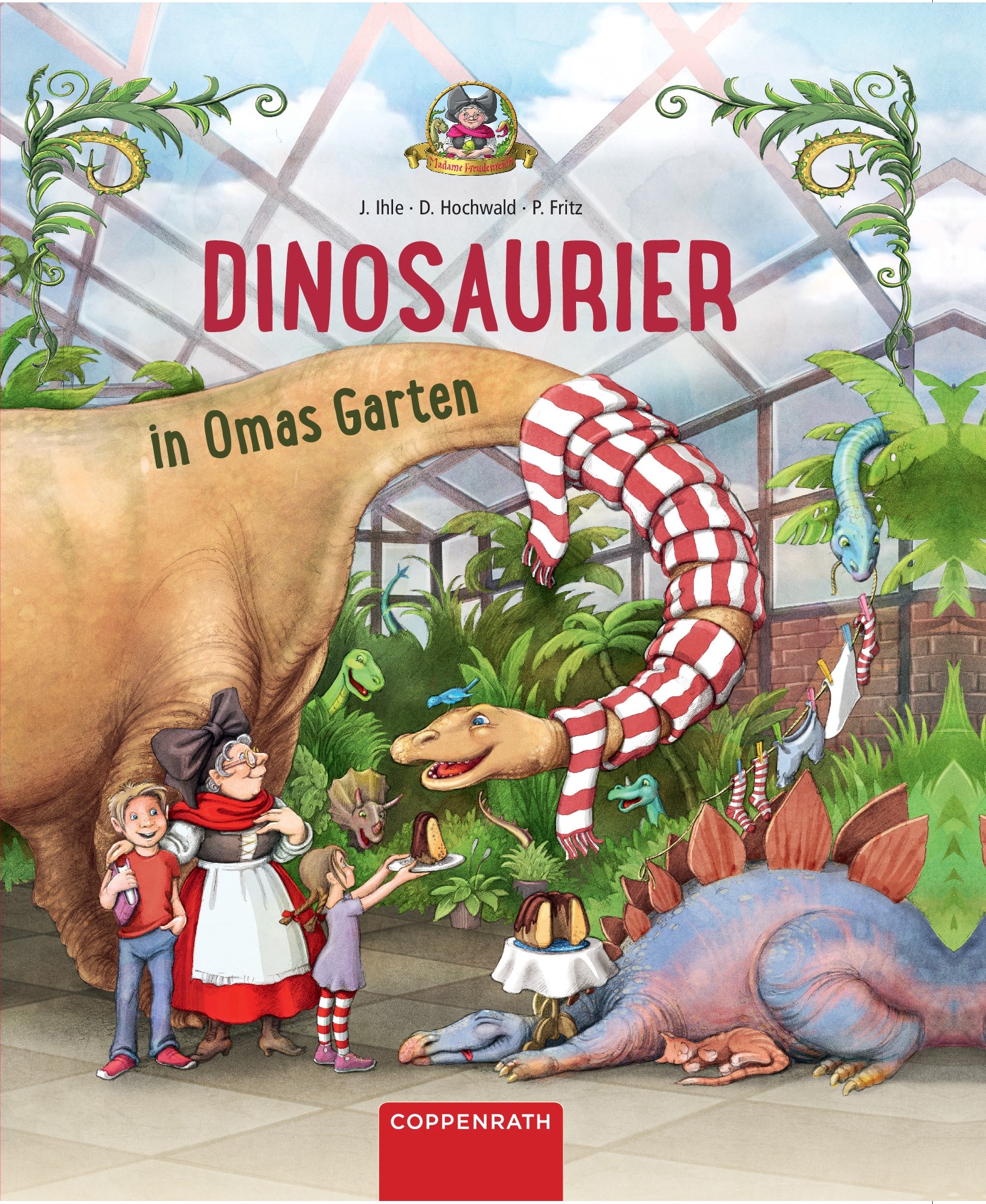 Dinosaurier in Omas Garten Bibliothek World of LUKA